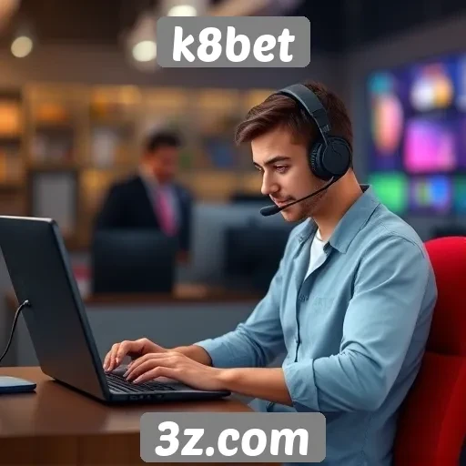 Como funciona o suporte ao cliente do k8bet